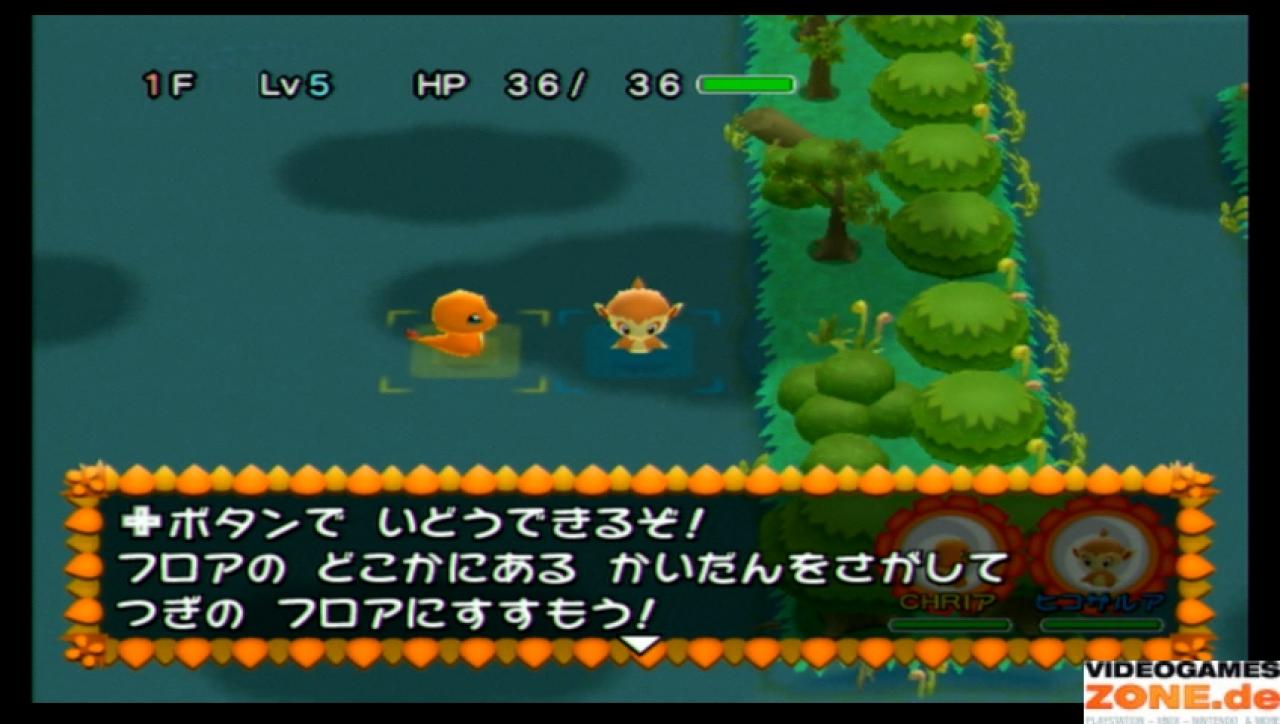 [11/08/2009] Screenshots aus Pokémon: Mystery Dungeon für WiiWare (5)
