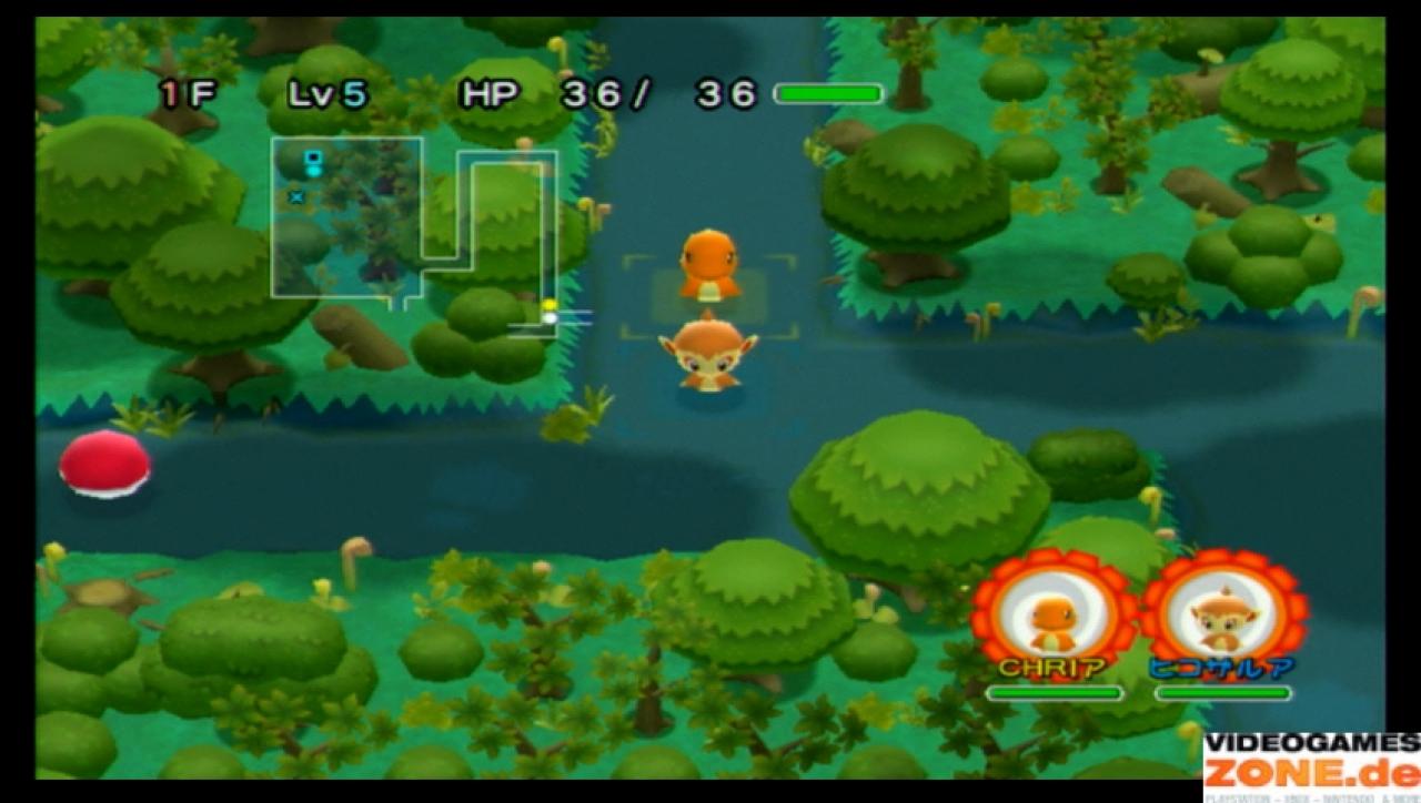 [11/08/2009] Screenshots aus Pokémon: Mystery Dungeon für WiiWare (7)