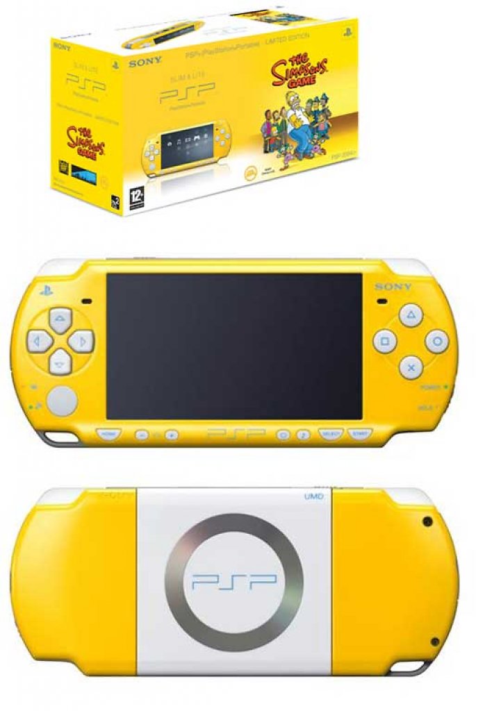 [05/08/2009] Springfield lässt grüßen: Die PSP im Simpsons-Look