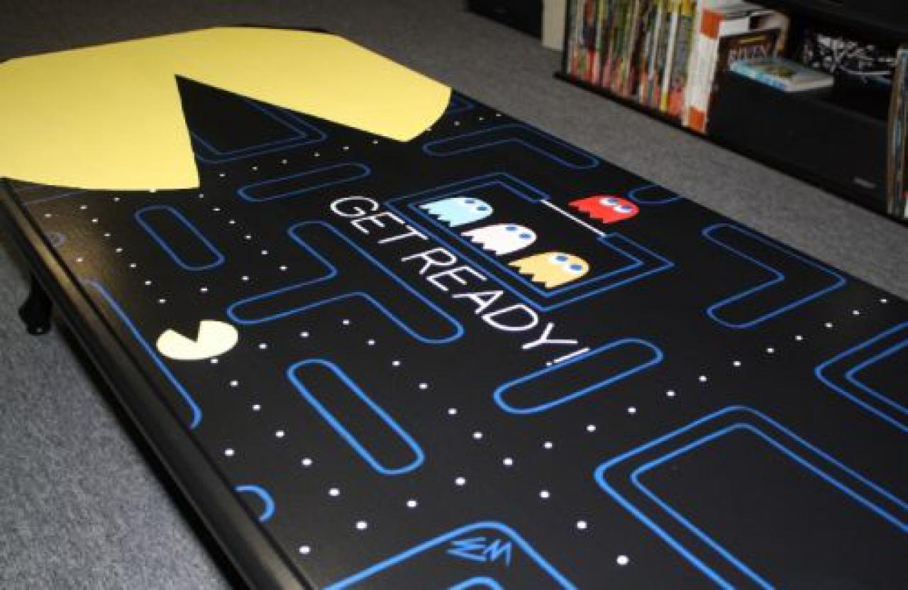 [13/08/2009] Pacman Wohnzimmer-Tisch