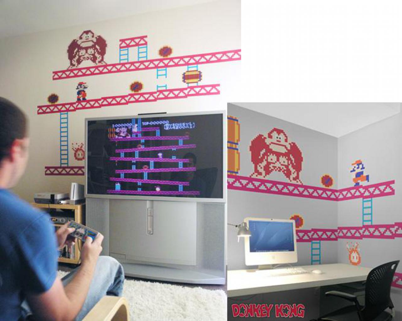 [13/08/2009] Donkey Kong Wandschmuck