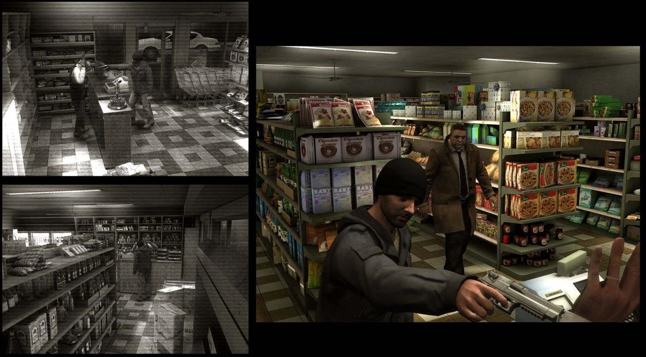 [25/08/2009] Heavy Rain: Die detailreichsten Innenlevel bietet wohl Heavy Rain. Egal ob Lebensmittel-Laden, alte Fabrik oder Motel-Zimmer, die Optik der Innenlevel ist grandios. 