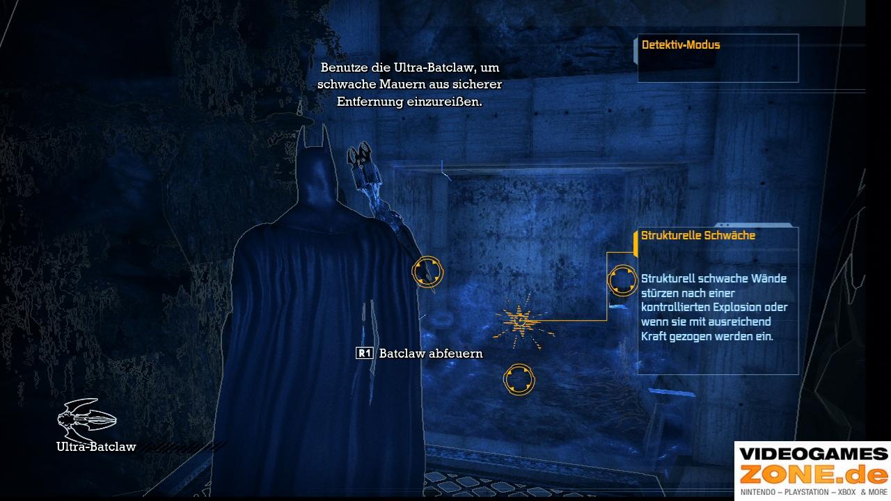[16/09/2009] Endlich kann Batman jeden Ort auf Arkham Island erreichen.