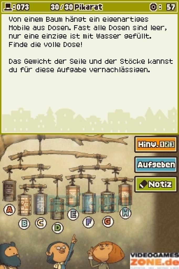 [23/09/2009] Screenshots aus Professor Layton und die Schatulle der Pandora (2)