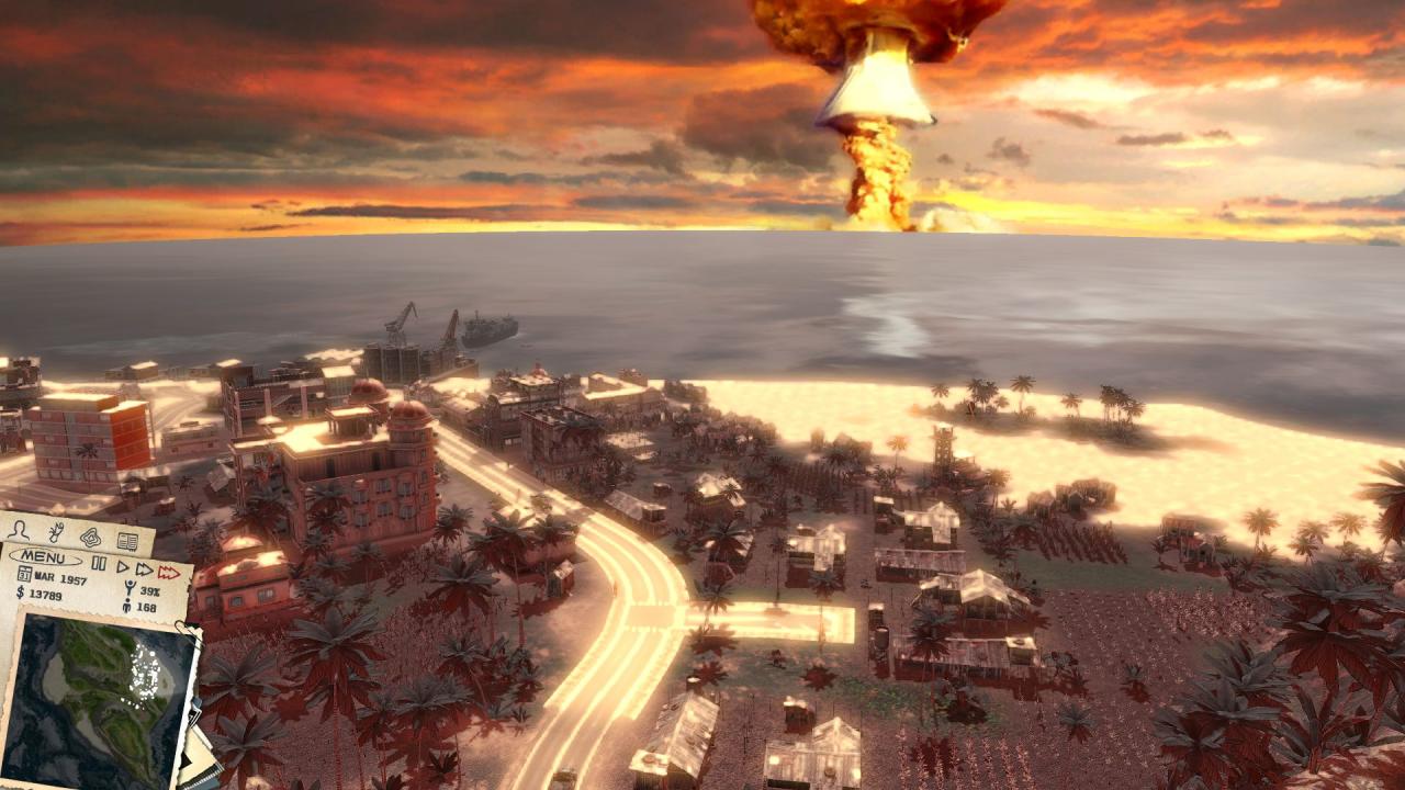 [28/09/2009] Wegen Ebbe in der Staatskasse, stimmen wir einem Atomtest zu.