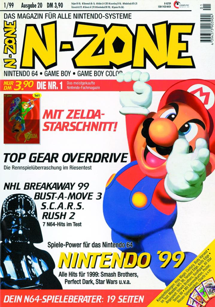 [17/09/2009] Ausgabe 20: N-ZONE 01/99