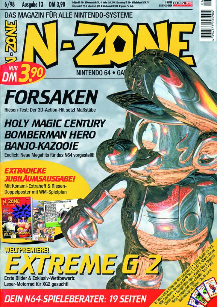 [17/09/2009] Ausgabe 13: N-ZONE 06/98