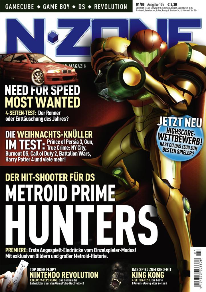 [17/09/2009] Ausgabe 105: N-ZONE 01/06