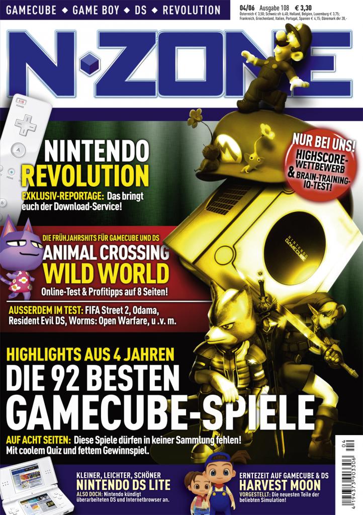 [17/09/2009] Ausgabe 108: N-ZONE 04/06