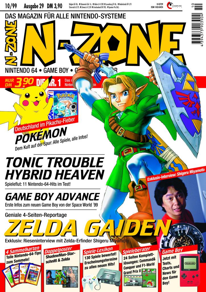 [17/09/2009] Ausgabe 29: N-ZONE 10/99