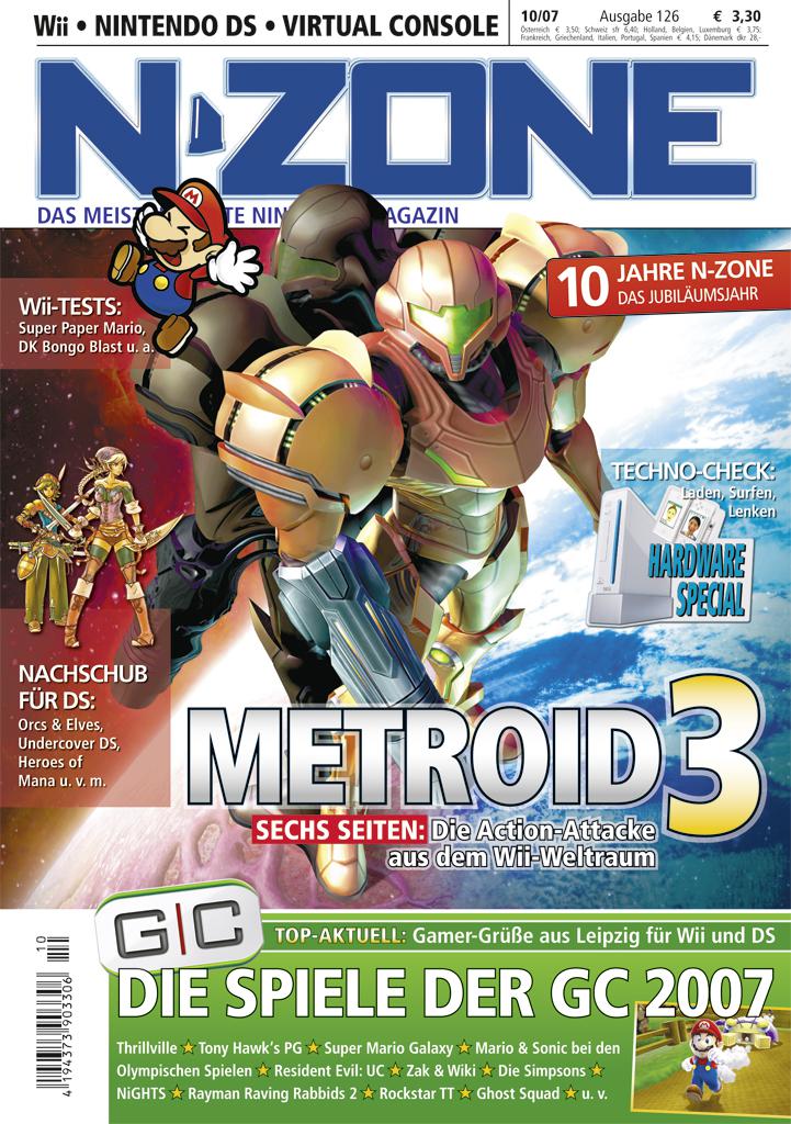 [17/09/2009] Ausgabe 126: N-ZONE 10/07