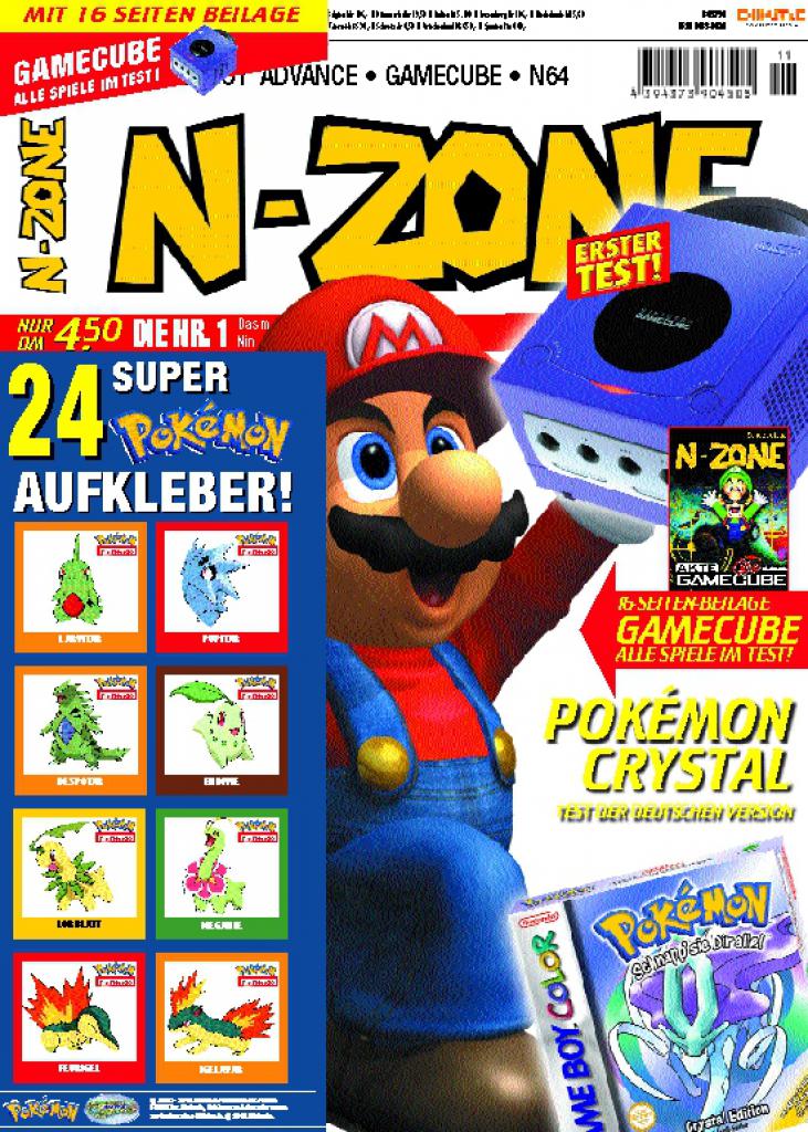[17/09/2009] Ausgabe 54: N-ZONE 11/01