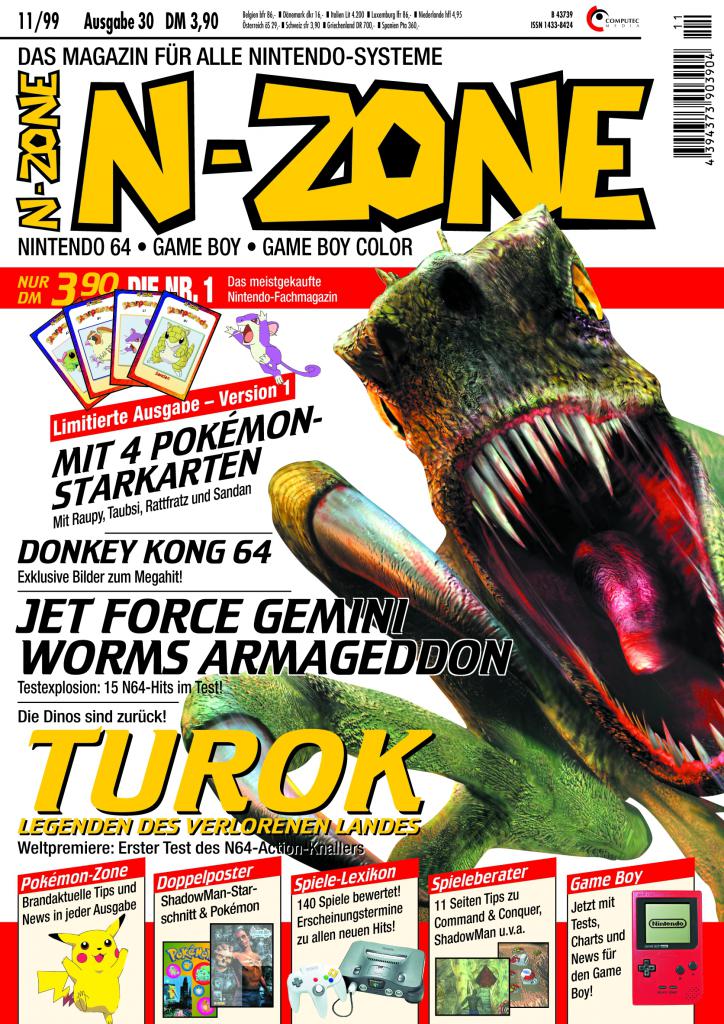 [17/09/2009] Ausgabe 30: N-ZONE 11/99