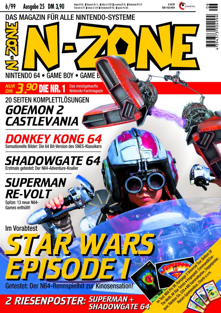 [17/09/2009] Ausgabe 25: N-ZONE 06/99