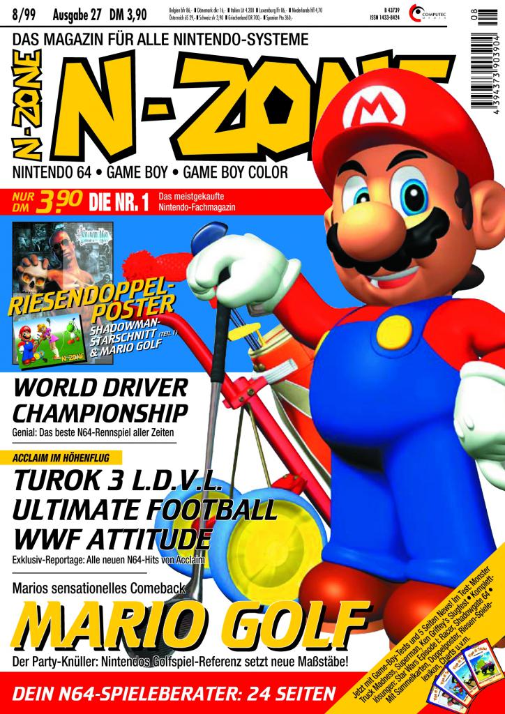 [17/09/2009] Ausgabe 27: N-ZONE 08/99