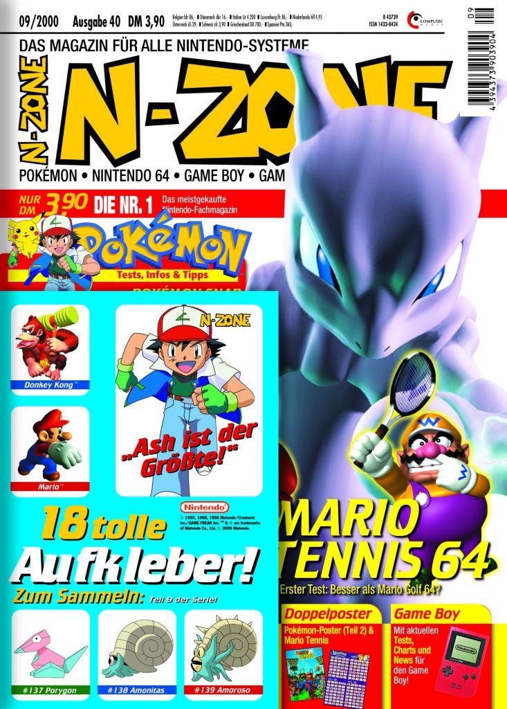 [17/09/2009] Ausgabe 40: N-ZONE 09/00