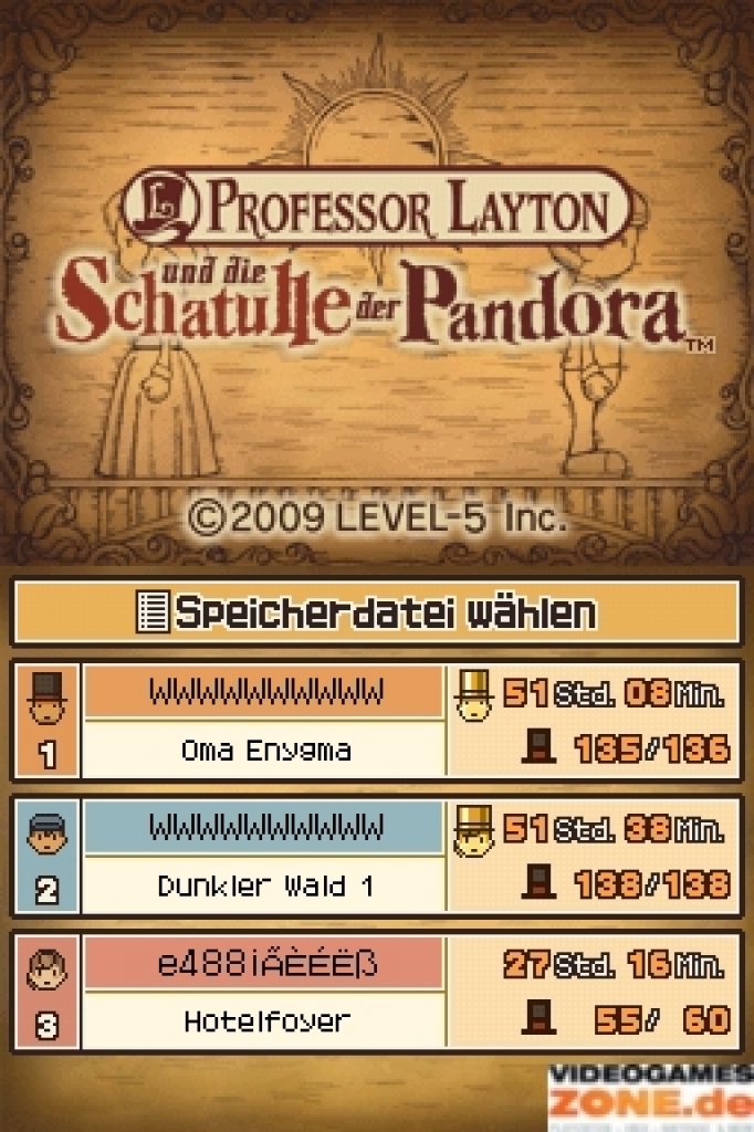 [23/09/2009] Screenshots aus Professor Layton und die Schatulle der Pandora (13)