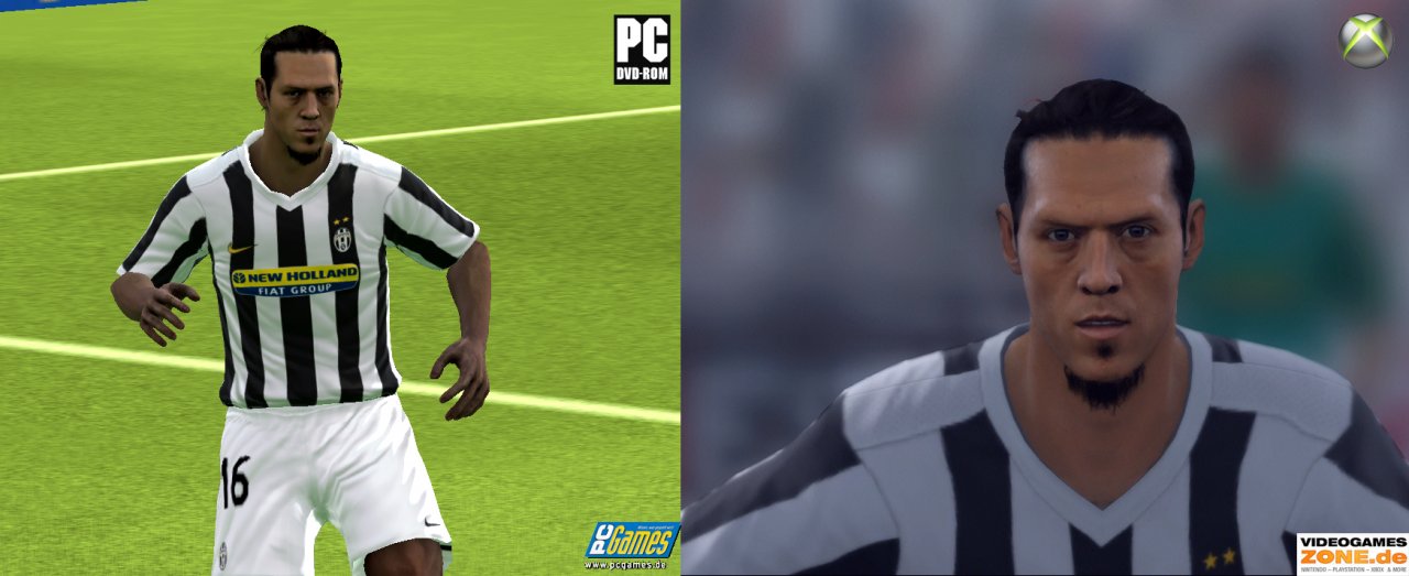 [11/09/2009] FIFA 10: PC vs. Konsole - Mauro Camoranesi