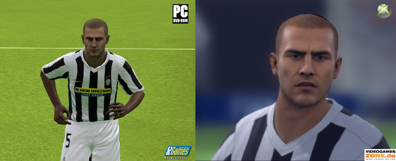 [11/09/2009] FIFA 10: PC vs. Konsole - Fabio Cannavaro