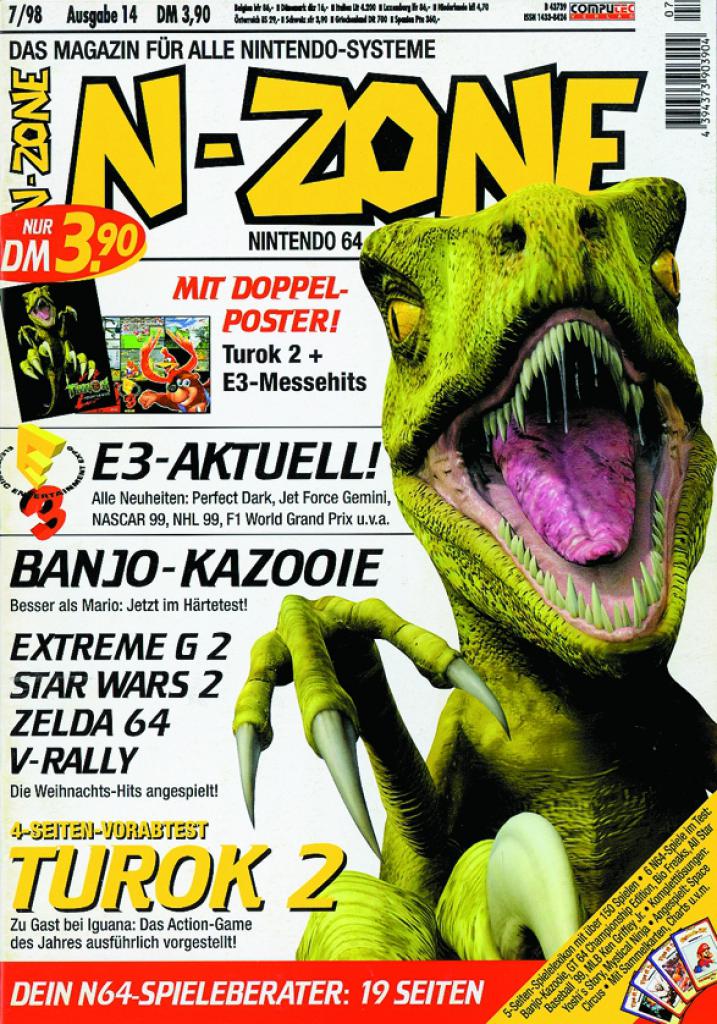 [17/09/2009] Ausgabe 14: N-ZONE 07/98