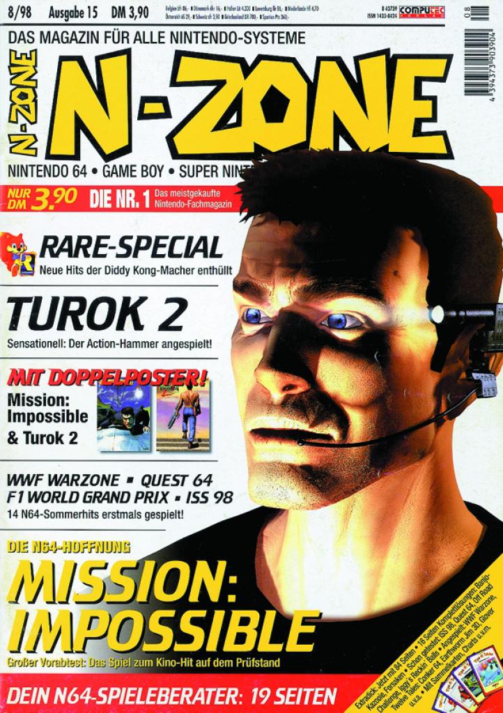 [17/09/2009] Ausgabe 15: N-ZONE 08/98