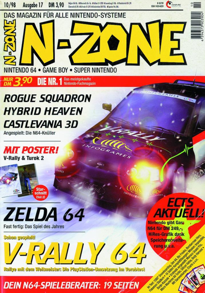 [17/09/2009] Ausgabe 17: N-ZONE 10/98