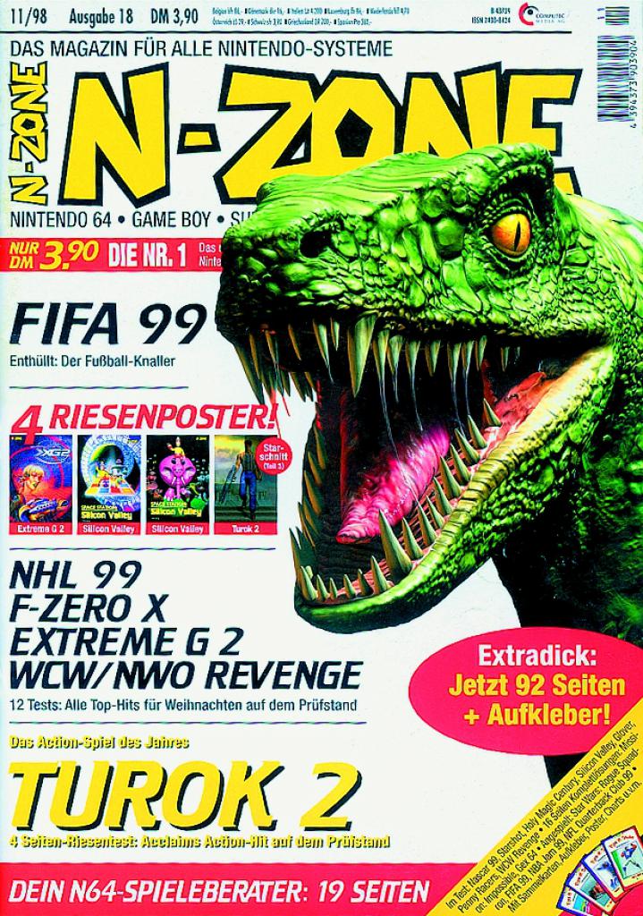 [17/09/2009] Ausgabe 18: N-ZONE 11/98
