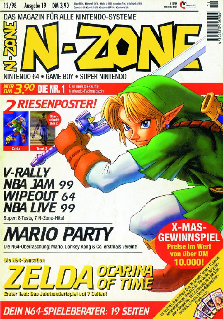 [17/09/2009] Ausgabe 19: N-ZONE 12/98