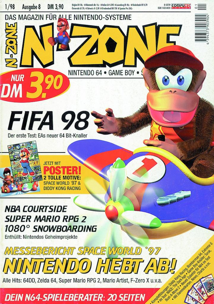 [17/09/2009] Ausgabe 8: N-ZONE: 01/98