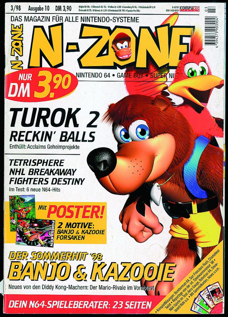 [17/09/2009] Ausgabe 10: N-ZONE 03/98