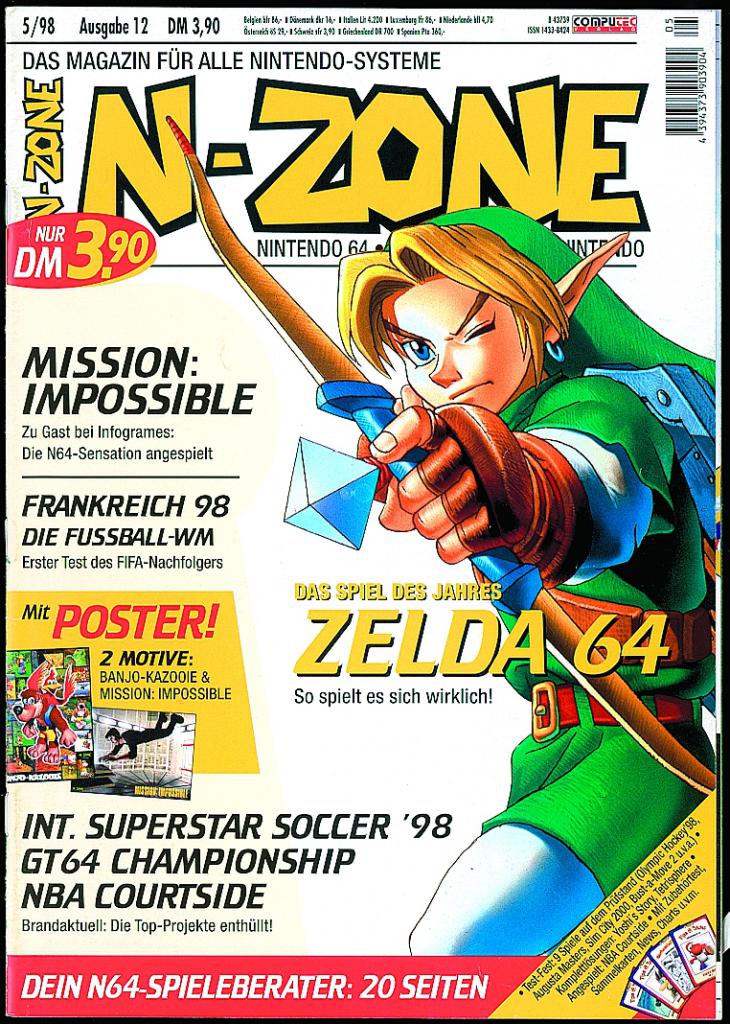 [17/09/2009] Ausgabe 12: N-ZONE 05/98