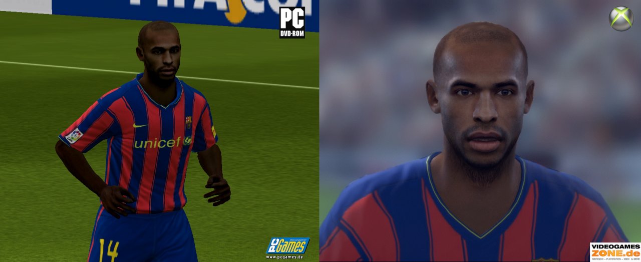[11/09/2009] FIFA 10: PC vs. Konsole - Thierry Henry