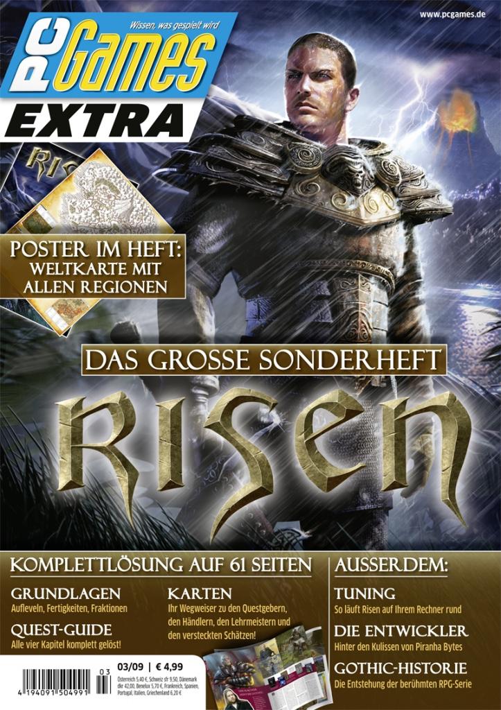 [28/09/2009] Das PC Games Sonderheft zu Risen - ab 7. Oktober am Kiosk erhältlich.