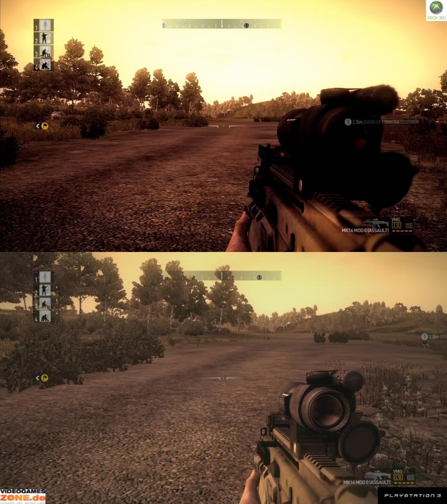 [13/10/2009] Screenshot-Vergleich zwischen PS3- und Xbox-360-Version von Operation Flashpoint 2 (5)