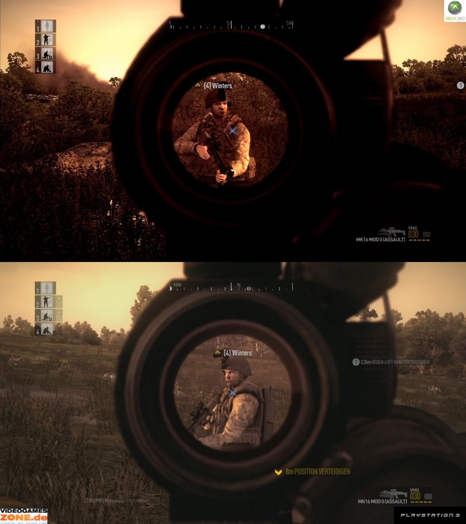[13/10/2009] Screenshot-Vergleich zwischen PS3- und Xbox-360-Version von Operation Flashpoint 2 (3)
