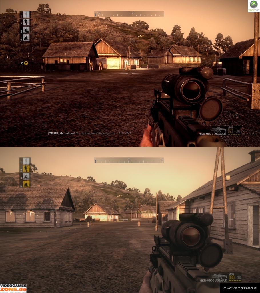 [13/10/2009] Screenshot-Vergleich zwischen PS3- und Xbox-360-Version von Operation Flashpoint 2 (9)