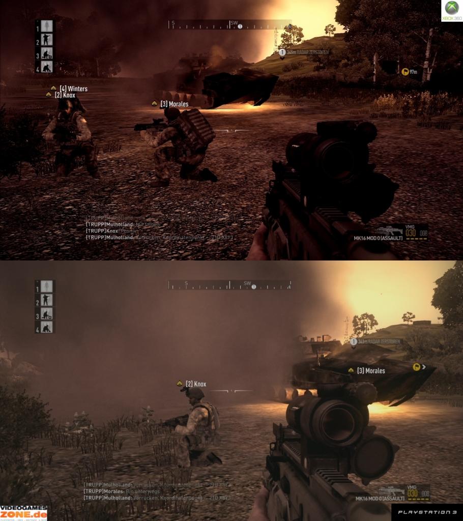 [13/10/2009] Screenshot-Vergleich zwischen PS3- und Xbox-360-Version von Operation Flashpoint 2 (11)