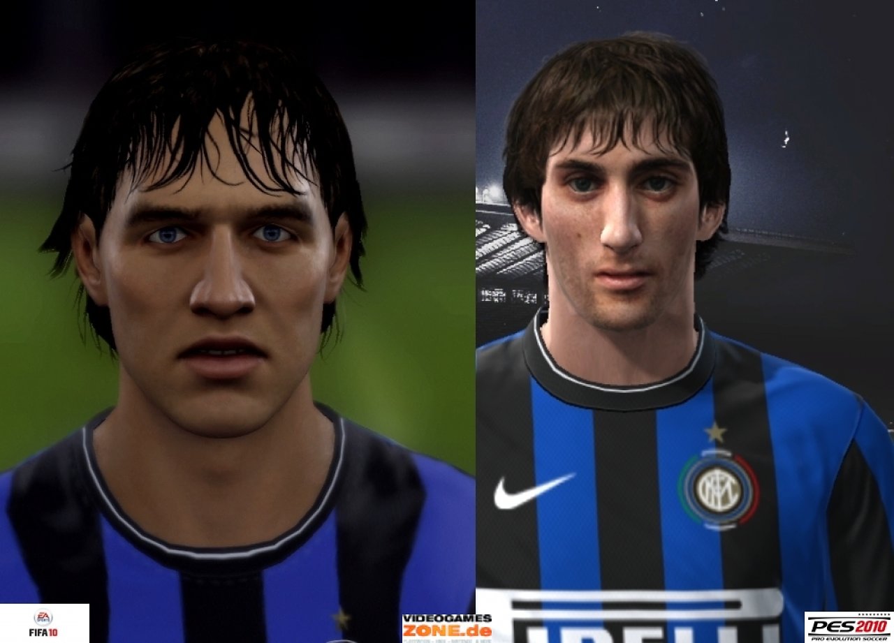 [16/10/2009] Inter Mailand PES 2010 vs. FIFA 10 Milito