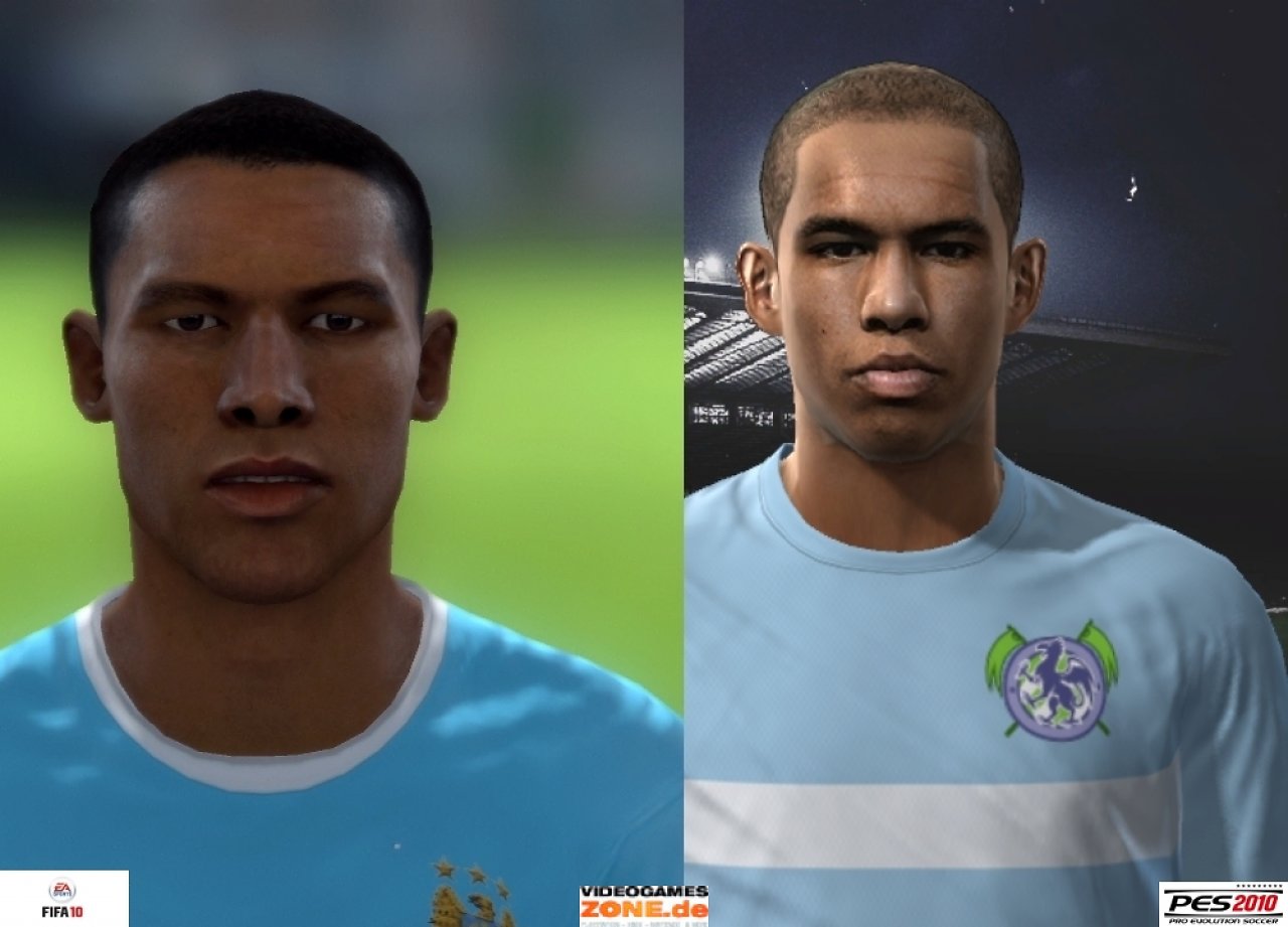 [16/10/2009] Manchester City PES 2010 vs. FIFA 10 De Jong