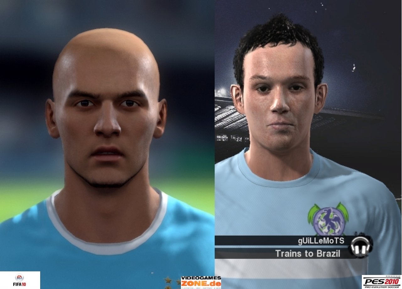 [16/10/2009] Manchester City PES 2010 vs. FIFA 10 Ireland