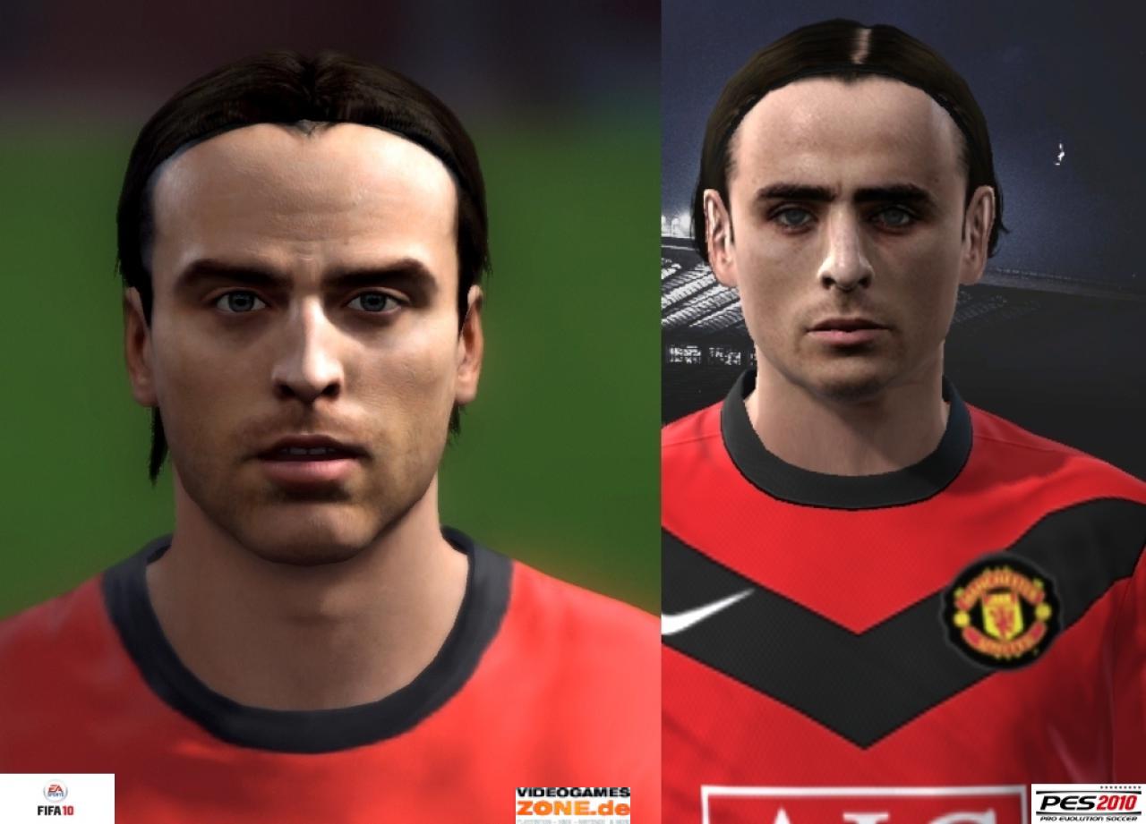 [16/10/2009] Manchester United PES 2010 vs. FIFA 10 Berbatov