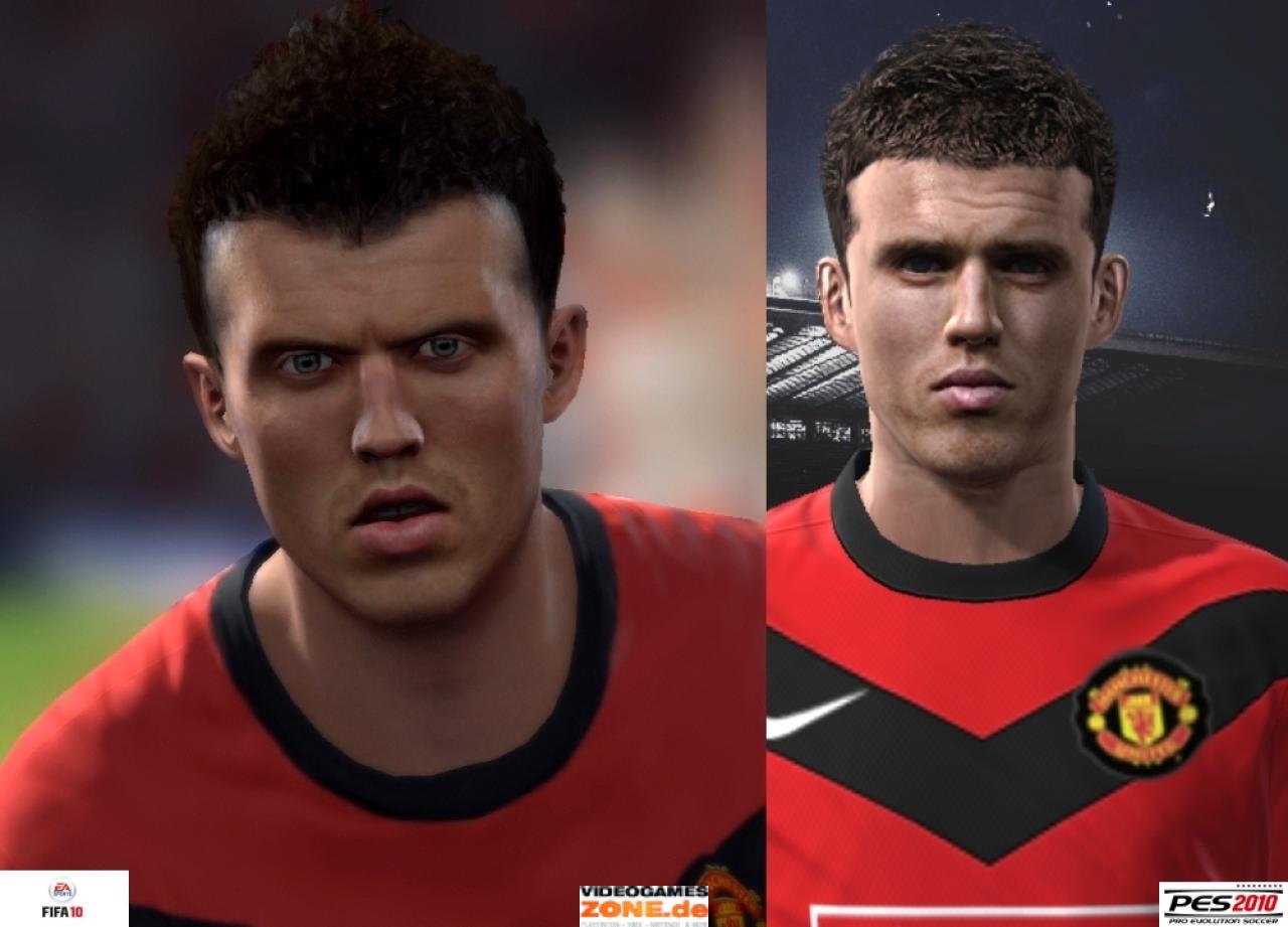 [16/10/2009] Manchester United PES 2010 vs. FIFA 10 Carrick