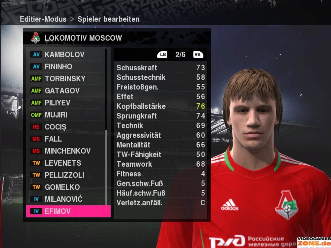[16/10/2009] PES 10 Lokomotiv Moscow 03