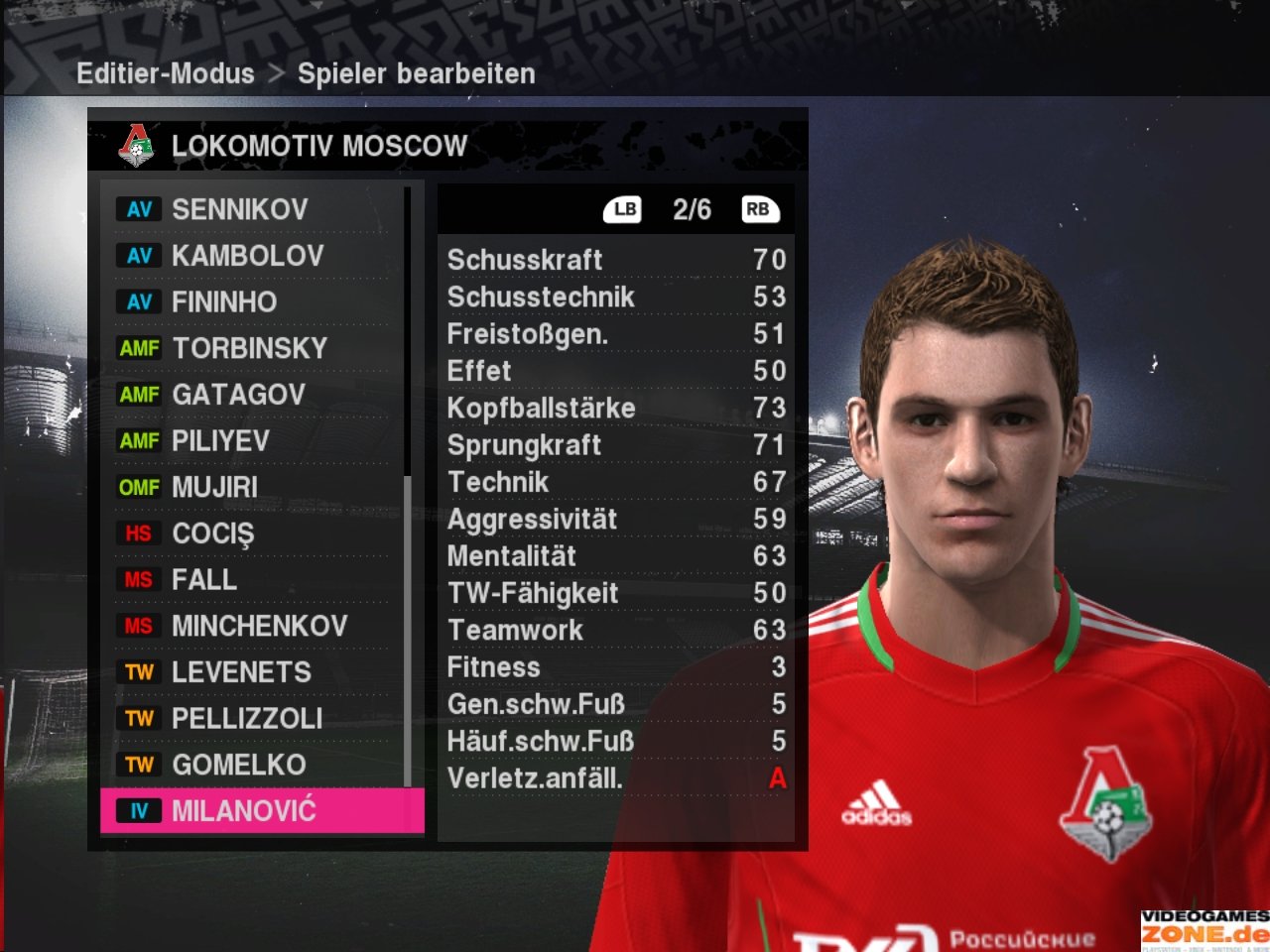 [16/10/2009] PES 10 Lokomotiv Moscow 05