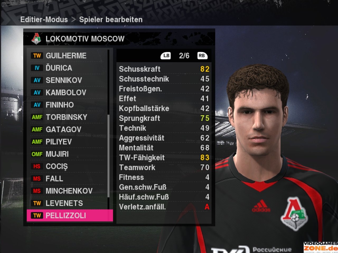 [16/10/2009] PES 10 Lokomotiv Moscow 09