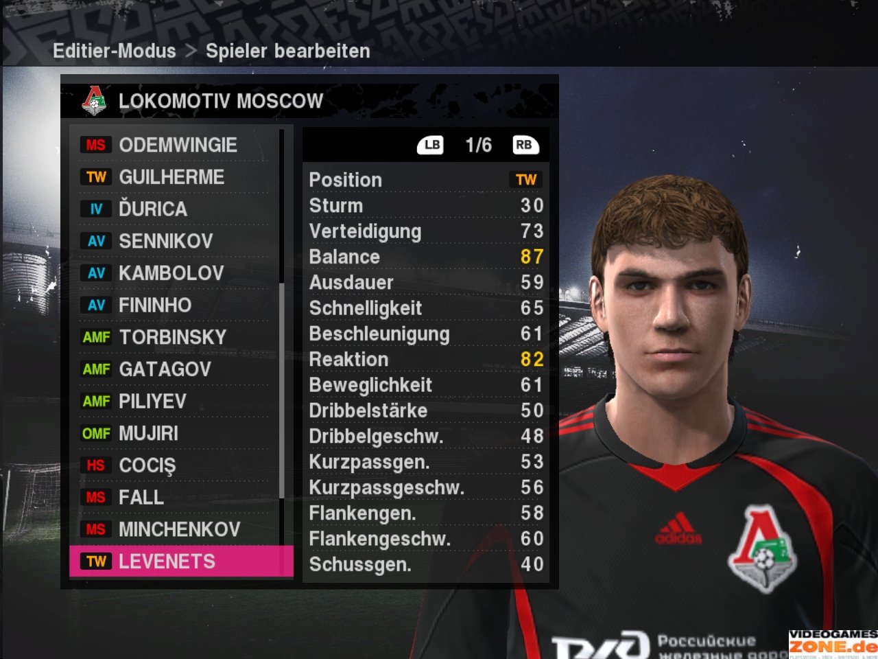 [16/10/2009] PES 10 Lokomotiv Moscow 12