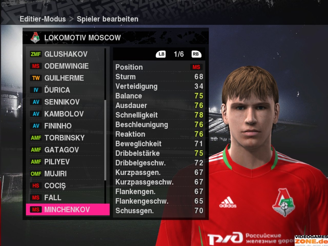 [16/10/2009] PES 10 Lokomotiv Moscow 14
