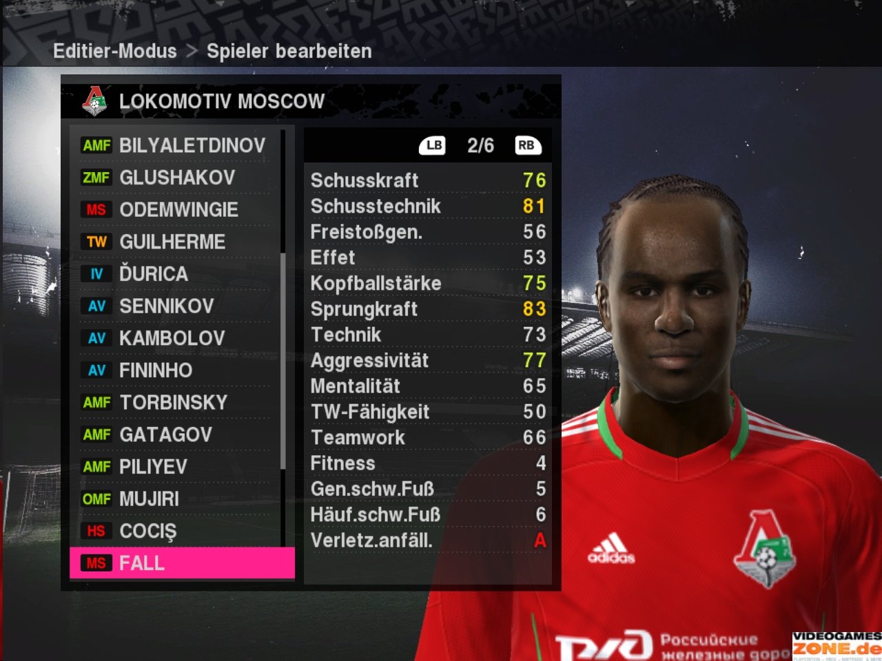 [16/10/2009] PES 10 Lokomotiv Moscow 15