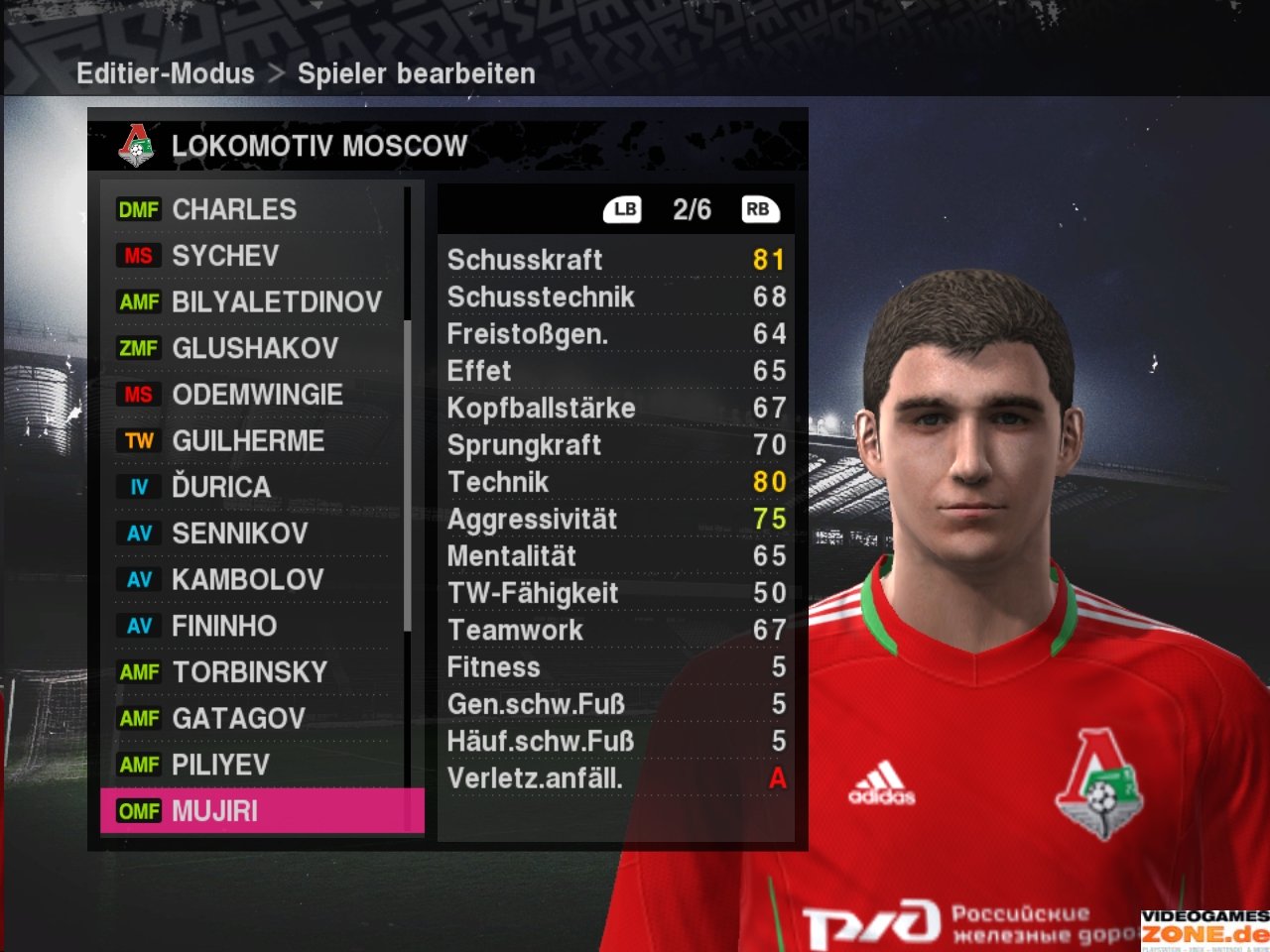 [16/10/2009] PES 10 Lokomotiv Moscow 19