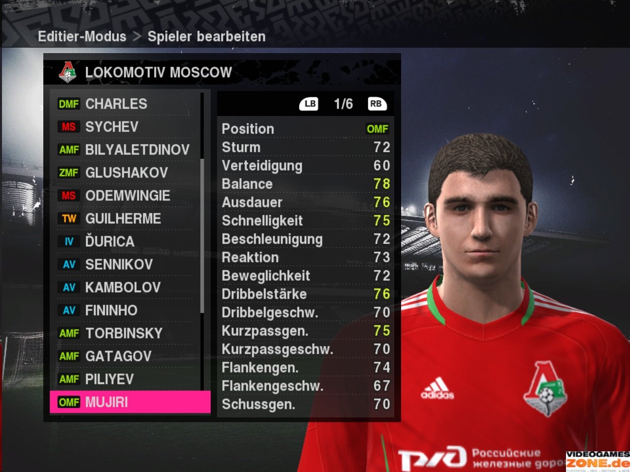 [16/10/2009] PES 10 Lokomotiv Moscow 20